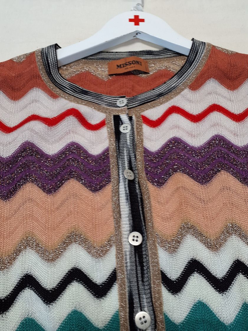 Missoni Cardigan korte ærmer